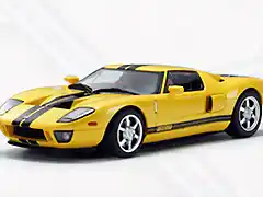 AutoArt Ford GT 2004 yellow