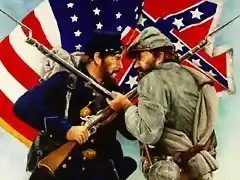 guerra secessao ianque e confederado