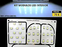 modulos leds kit interior.HTIX-ILBO-01.Hi-motors