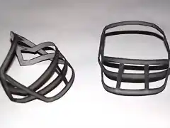 Cascos de Fotbol Americano (Papercraft)