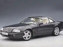 MERCEDES-BENZ 600 SL 1997 - BLACKMETALLIC