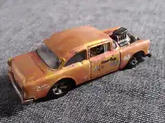 Bel Air 55 Gasser HW restaurado a rat rod (5)