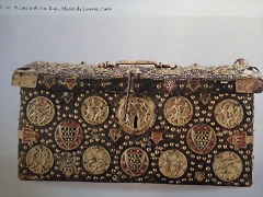 arqueta de San Luis, 1234-1237. Mus?e du Louvre arqueta de San Luis, 1234-1237. Mus?e du Louvre