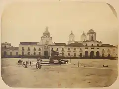 La Posta y la Prision en Plaza de Armas 1860