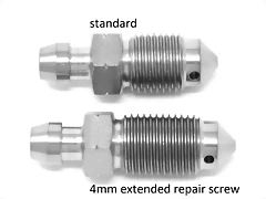 Longer M10X10 bleed nipple