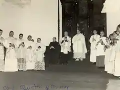 Ordenacion Sacerdotal Cardenal Quinteiro 1965 Rep. Dominicana