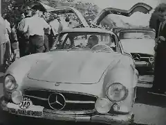 Mercedes 300 SL - TdF'56 - Stirling Moss - George Houel