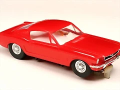 Ford Mustang Fast Back Rojo Ford Mustang Fast Back Rojo