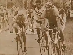 VUELTA 1968,RAMON SAEZ,LOPEZ RODRIGUEZ,ETA,PALENCIA,EST,BALLESTE