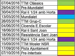 Calendari SLOT-CAR 2016