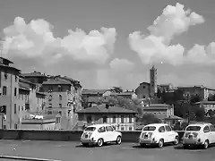 Siena - Piazza Mercato,  1963