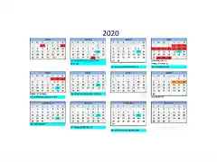 Calendario RESISUR 2020