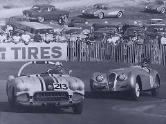 Jaguar XK-120 vs Chevrolet Corvette Jaguar XK-120 vs Chevrolet Corvette