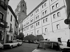 .Salamanca c. de la Compa?ia e Iglesia de la Clerecia .Salamanca c. de la Compa?ia e Iglesia de la Clerecia