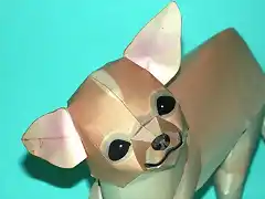 Chihuahua (Cabeza de manzana) Papercraft