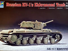 Trumpeter - KV-1 Ehkranami - 1-72