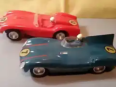 Strombecker Ferrari Testarossa & Jaguar D