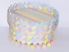 Caja en tonos pastel