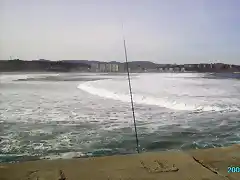 desde el espigon de san juan de nieva