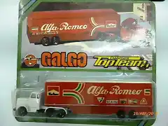 scania chico Alfa Romeo rojo blister 1