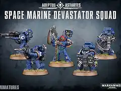 Space Marine Devastator Squad