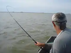 Pesca de lisas en Juan y Juan