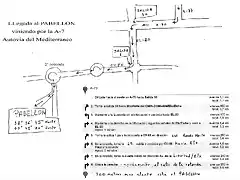 PLANO LLEGADA A PABELLON