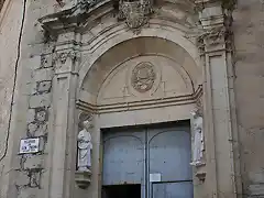 CUENCA. IGLESIA DE SAN PEDRO S.XVII.PORTADA