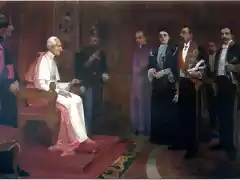 Visita de los Pr?ncipes de la Glorieta al Papa Le?n XIII en el Palacio1