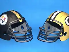 Cascos de Fotbol Americano (Papercraft)