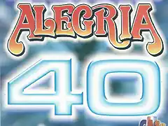 Alegria - 40 Exitos Bailables (2002) Delantera