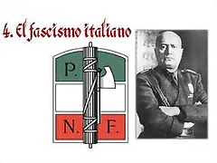 El fascio littorio como emblema del fascismo italiano