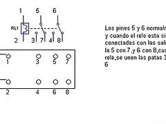 configuracion para rele de 8 pines