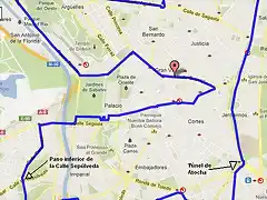 mapa madrid