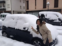 Nieve en Vielha 14-1-2013 Nieve en Vielha 14-1-2013