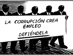 politica (jueces, fiscales, policia, funcionarios, abogados, prensa, radio, tv...)