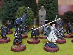 Gandalf y los Guerreros de Gondor