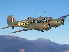 Avro Anson MKI bombardero ligero de la RAF en la WWII