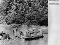 Triumph TR3 - TdF'57 - Annie Soisbault-Cancre - descans B Triumph TR3 - TdF'57 - Annie Soisbault-Cancre - descans B