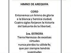 Himno de Arequipa