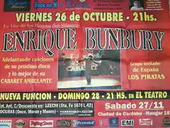 bunbury teatro de buenos aires 2001