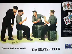 Master Box - Die Skatspieler - 1-35