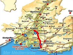 Mapa de Avi?on Mapa de Avi?on