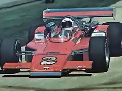 A.J. Foyt in his Coyote at Indy 1972 Foyt Ford engine copia