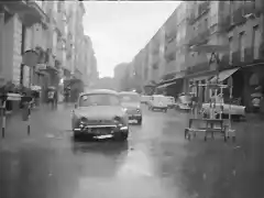 Vitoria Gasteiz - Calle Dato, der gro?e Regen, 1962