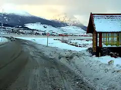 Doble Avenida Maip en Ushuaia, Tierra del Fuego