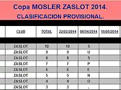 Copa MOSLER 2014