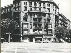 Barcelona Gran Via de les Corts Catalanes - c. Muntaner 1985