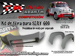 ANUNCIO SEAT 600 KIT FIBRA