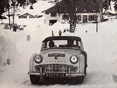 Triumph TR3 - Rally Montecarlo '61 - Neyret - Verilhac Triumph TR3 - Rally Montecarlo '61 - Neyret - Verilhac